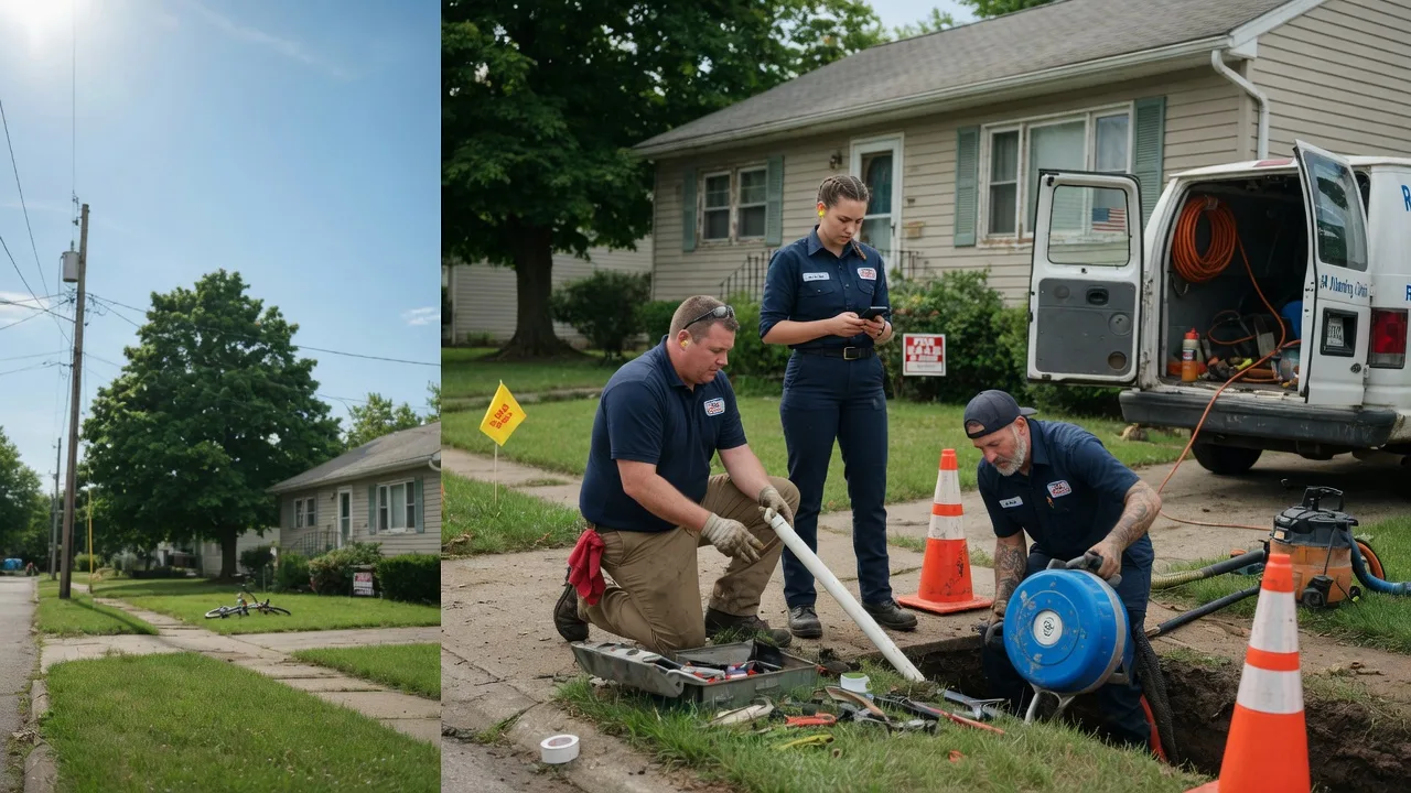Sewer Line Repair in Yellow Springs, OH near me